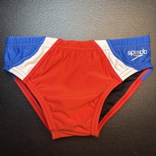 Speedo Boys / Kids / Youth Swim Briefs Euro Brazilian Bathing Suit Size 24