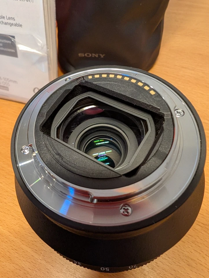Sony FE 24-105mm f/4 G OSS Zoom Lens SEL24105G Slight Fungus - Image 4 of 4
