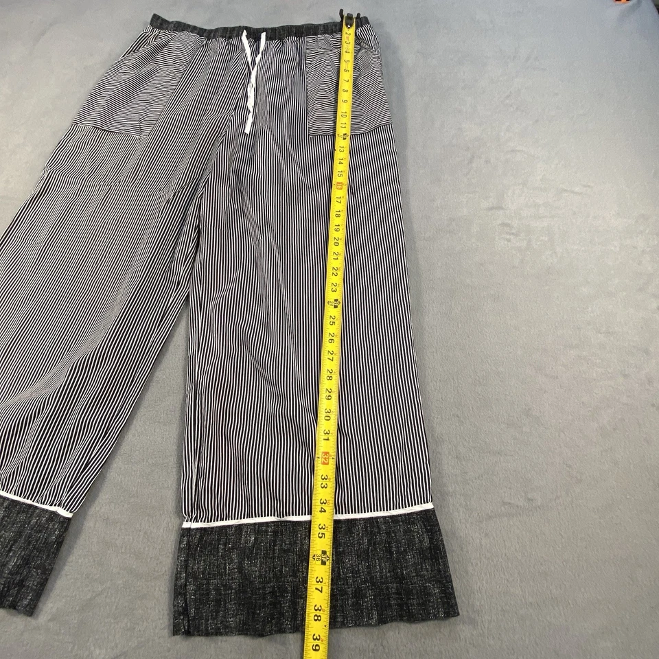 DKNY Women's Black & White Stripes Pajamas Set (2), Adjust Straps, Size XL - Image 2 of 4