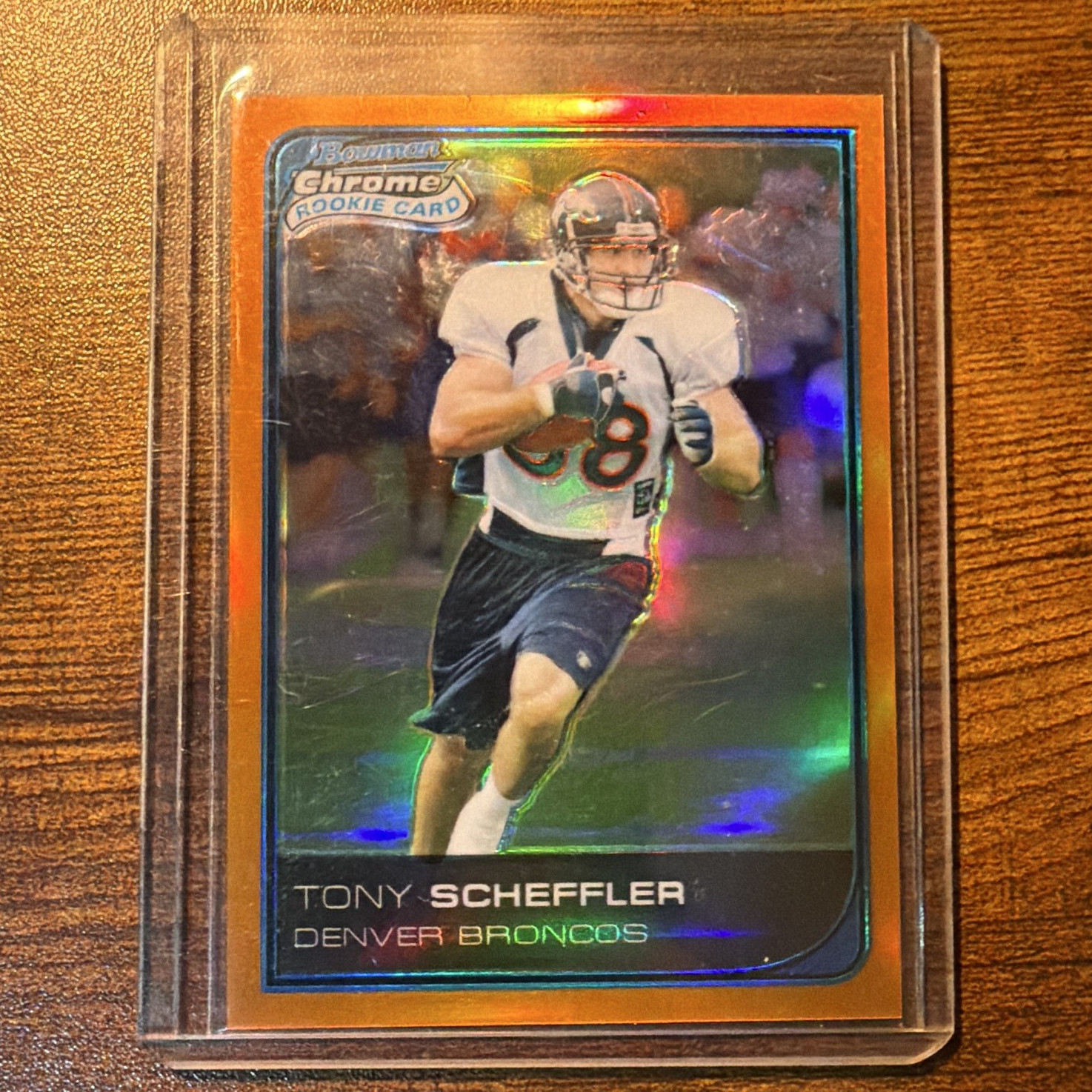 Tony Scheffler Bowman Chrome #42 Refractor