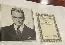 James Cagney Signed Photograph Autographed Vintage COA RR Auction Bob Eaton