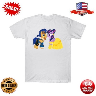 My Little Pony Flash Sentry and Twilight Sparkle Beauty and the Beast T-Shirt