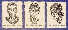 (3) WAYNE GRETZKY BOBBY ORR BRETT HULL Rare Gumball Machine Hockey Cards