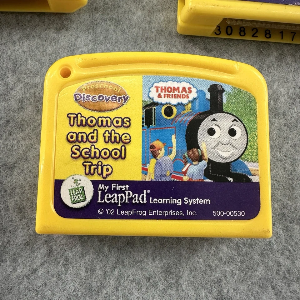Leap Frog My First Leap Pad Game Cartridges Thomas Train Jay Jay Jet Plane ABCs - Image 4 of 4