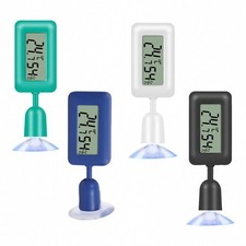 Digital Reptile Thermometer Hygrometer 360-Degree Rotation Compact Size