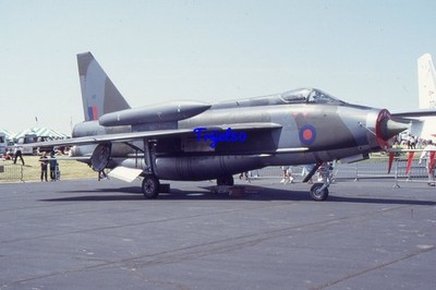 35mm Aircraft Slide Lightning XS904 RAF Boscombe Down 1992