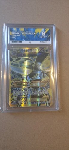 Pokémon Primal Kyogre EX Full Art Ancient Origins 96/98 Secret Rare Card Ace 8