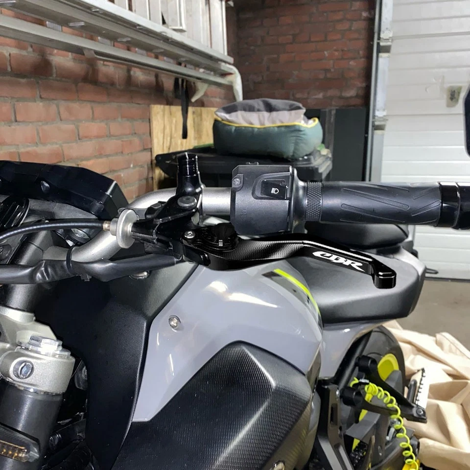 Palancas de embrague de freno cortas para Honda CBR600F4i 2001-2006 manijas CBR600 F4i Foto 2 de 4