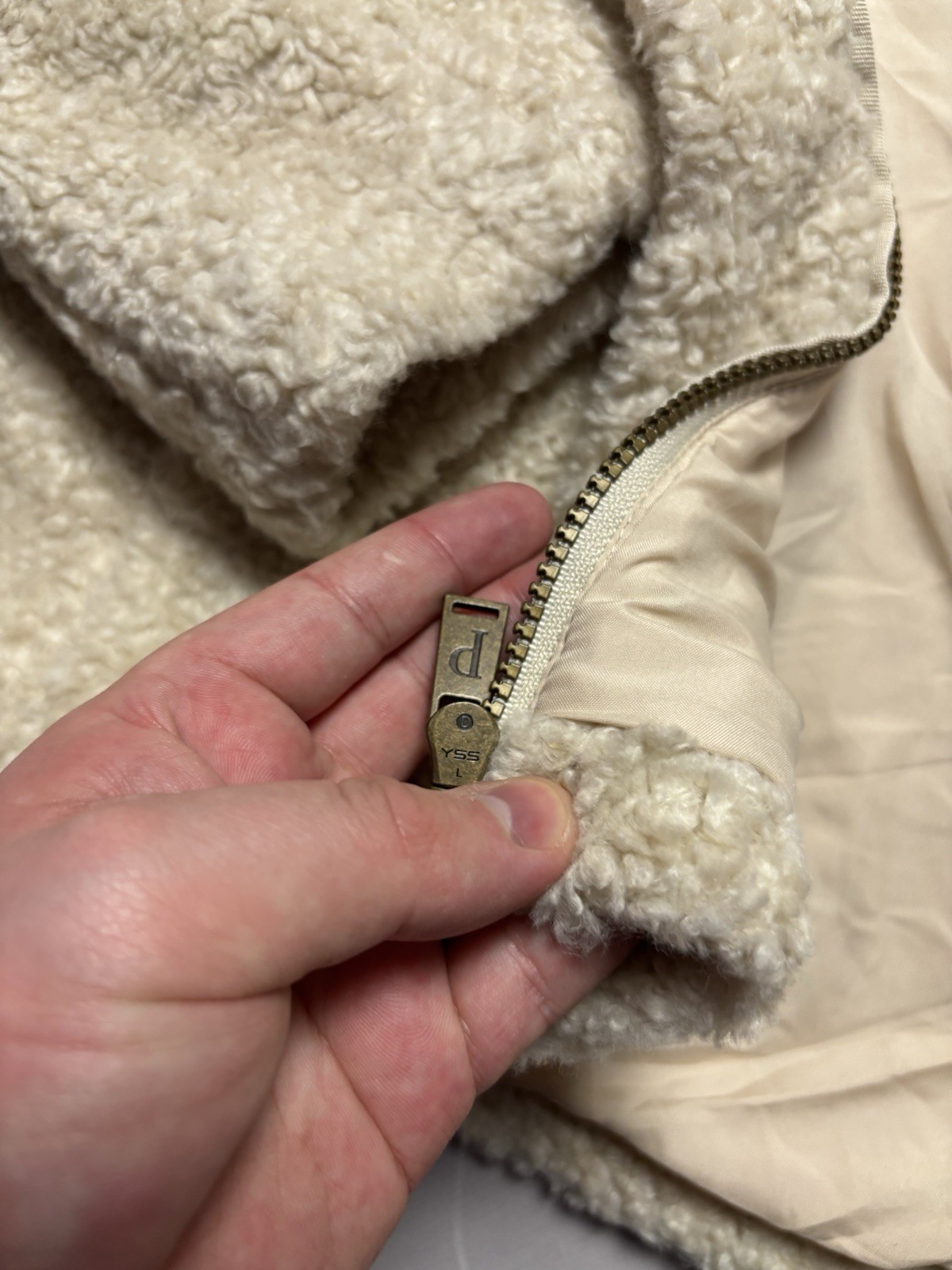 Pendleton Sherpa Jacket Full Zip Teddy Fuzzy Coat… - image 12