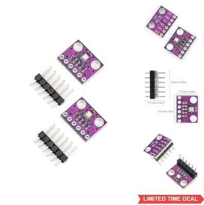 BME280 Sensor Module 2 Pack IIC SPI 3.3V Temperature Humidity Atmospheric