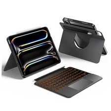 Detachable Keyboard Case only for iPad Pro For iPad Pro 11 inch M4 2024 Black