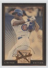 1996 Leaf Limited Lumberjacks Black 450/500 Sammy Sosa #2 b4d