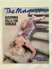 Madonna on U.K Rare Sunday Times The Magazine, February 1995 Issue, Versace Era