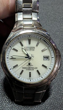 Citizen Attesa Eco  Drive H410 Titanium   Radio Controlled, Working, Japan Made