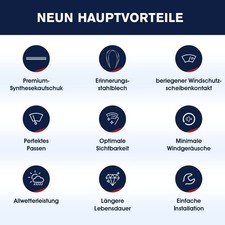 Wischerarm Scheibenwischer Set Hinten passt für Opel Corsa C X01 Meriva X03