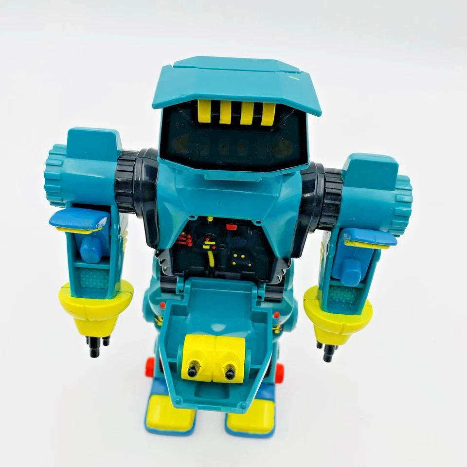 1992 Galoob Zbots Tranzor Robot Action Figure - Vintage Lewis Toys 90’s Colorful - Image 2 of 4