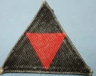 WW2 3rd INFANTRY DIVISION MILITARY FORMATION SIGN PATCH BADGE WORLD WAR II