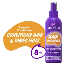 Aussie Hair Insurance, Leave-in Conditioner With JoJoba Oil, All hair type, 8 oz