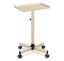 Salon Tray Hairdresser Tray on Wheels Hair Tray for Hair Stylist Gold