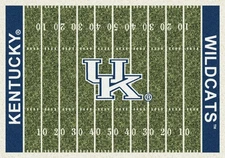 4x6 Milliken Kentucky Wildcats NCAA Home Field Area Rug - Approx 3'10"x5'4"