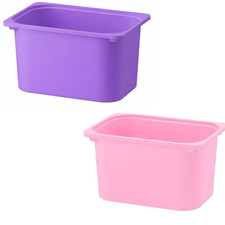 TROFAST Storage Bin ✦ 42x30x23 cm Plastic Organizer for Toys & Kids Room