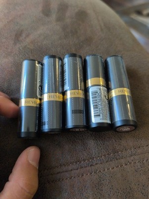 5 Revlon Super Lustrous Matte Lipstick 050 Superstar Brown 0.15oz NEW