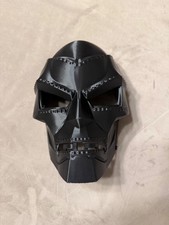 3D Printed Dr Doom Mask-Black