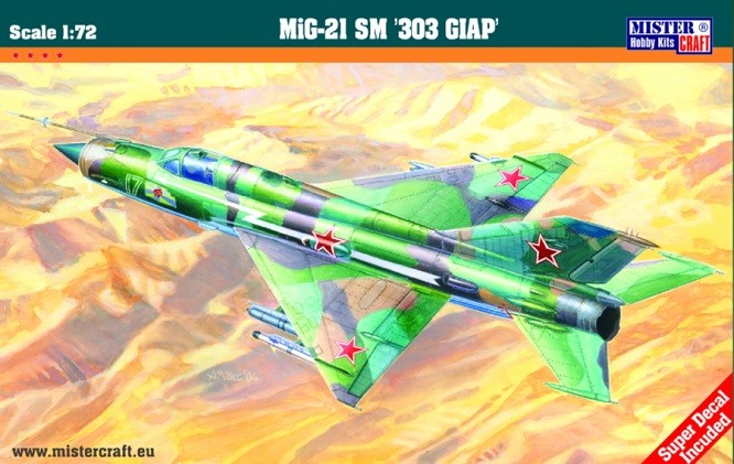 Mistercraft C-14 - 1:72 MiG-21SM 303 GIAD - New