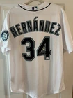 Felix Hernandez Seattle Mariners #34 Autograph MLB Jersey, Signed JSA Authentic
