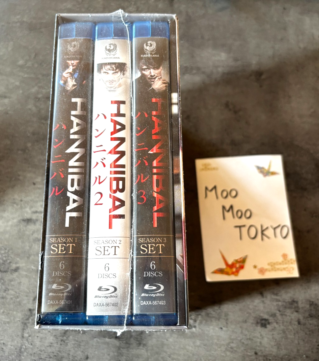 HANNIBAL Blu-ray Box Set Full Course Edition 18 Disc Drama Series