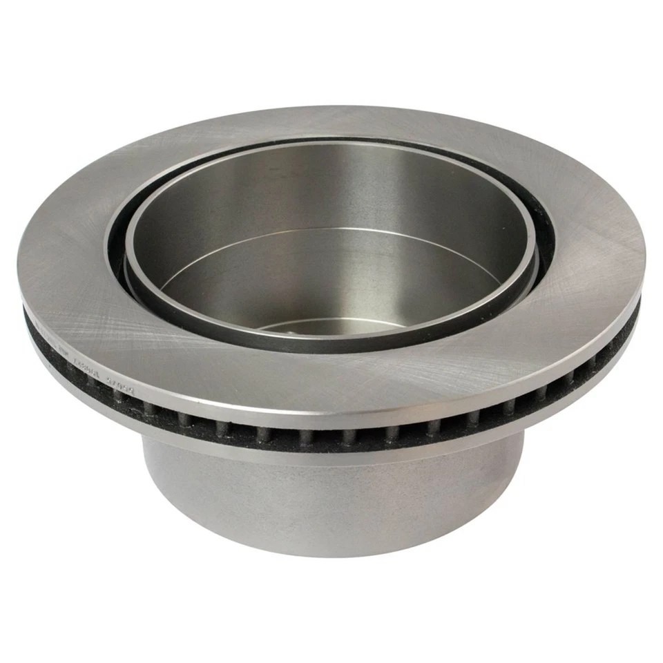 Kit de pastillas de freno traseras metálicas y rotor con productos químicos para camioneta Chevy GMC 3500 Foto 3 de 4