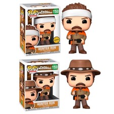 Figura Pop Parks And Rec Hunter Ron 5 + 1 Chase 6 Unidades