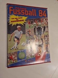 Panini Sammelalbum Fußball Bundesliga 1984 Nicht Komplett Original Unterschrift