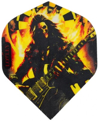 1 Satz,3st. Loxley Flight Ryan Searle Dart Flights Heavy Metal
