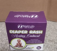 Natrulo Diaper Rash Healing Ointment - All Natural 2 oz.