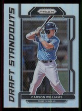 2021 Panini Prizm Draft Picks Draft Standouts Prizms Silver #9 Carson Williams