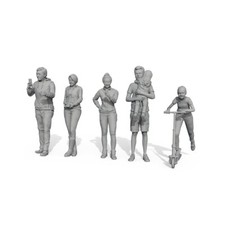 LaoYao 1:72 Miniature Character Model Multi pose Figures