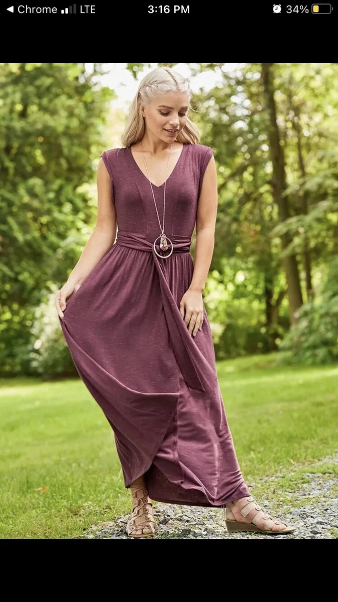 Matilda Jane Chasing Waterfalls Size Medium Maxi Dress NWOT