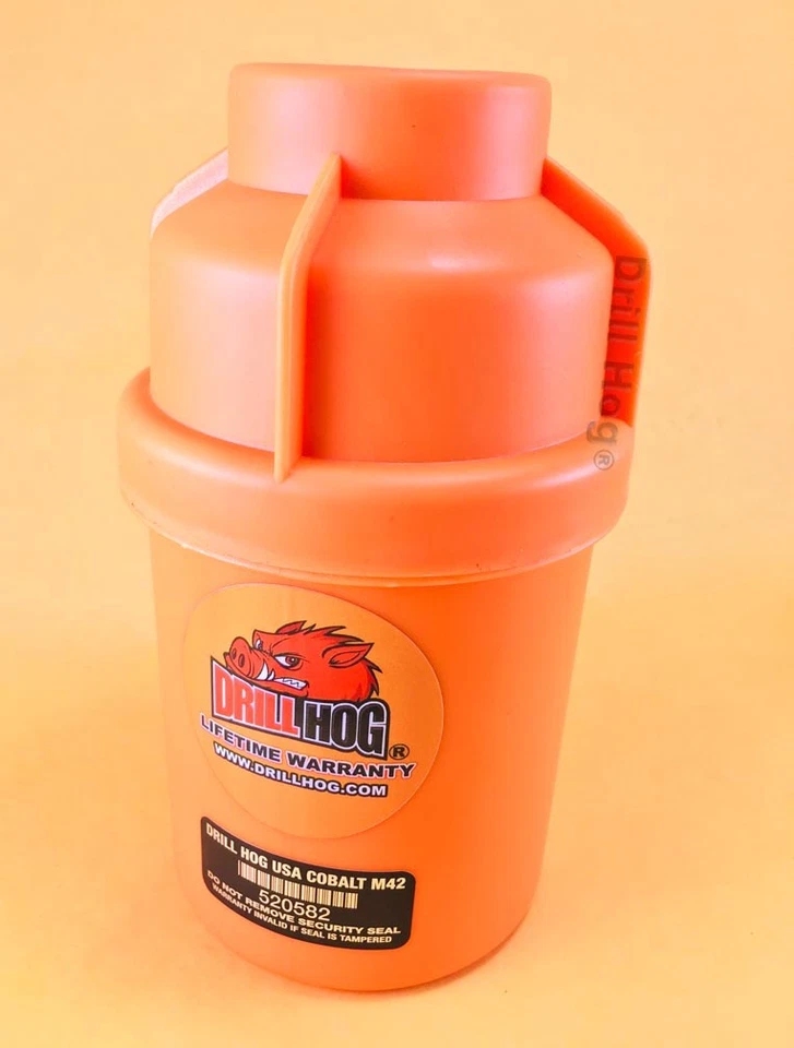 Drill Hog® 29 Pc Super Premium Cobalt M42+ Drill Bits Orange Lifetime Warranty  - Image 4 of 4