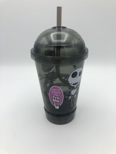 THE NIGHTMARE BEFORE CHRISTMAS JACK SKELLINGTON HEADS LIGHT UP CUP - Picture 1 of 2