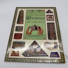 PRESS OUT  MAKE CHRISTMAS GIFT BOXES By D K Publishing NEW