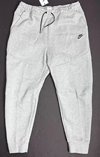 NIKE MEN'S TECH JOGGERS XL - SPORTSWEAR SWEATPANTS - GRAY CU4495 063