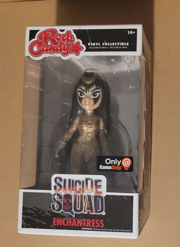 FUNKO Rock Candy - Harley Quinn - Suicide Squad - Figurine Vinyle 13 Cm - Collection