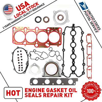 Engine Repair Kits Gasket Set Fit For Audi A6 S6 A4 S4 2.0T BYK BPJ 05-11 US