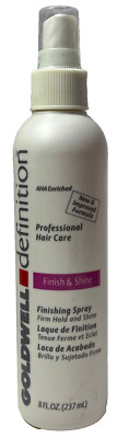 Goldwell Definition FINISH & SHINE FINISHING SPRAY Firm Hold 8 oz (220)