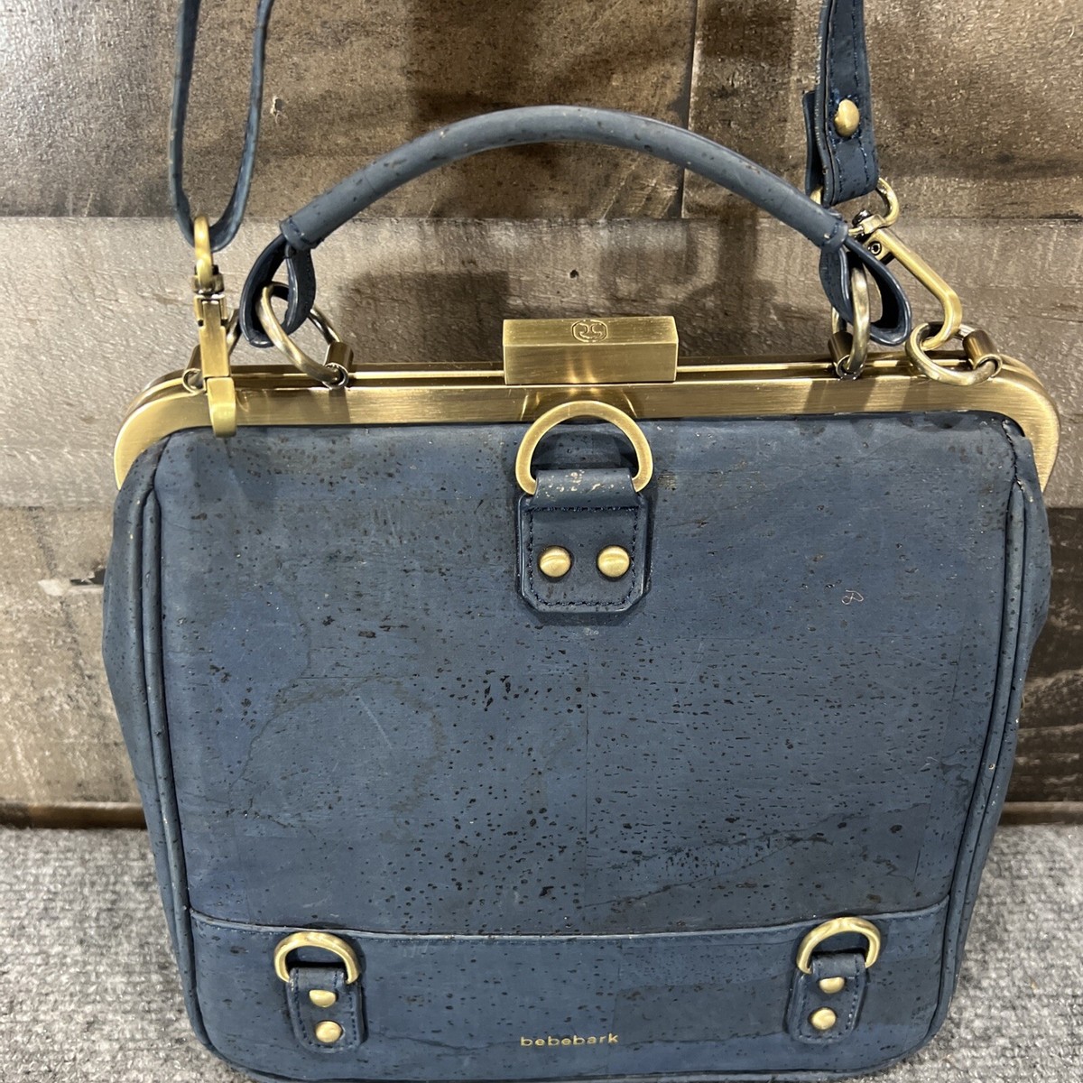 Laflore Paris Bebebark Convertible Purse Eco-Friendly Cork Bag