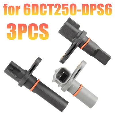 3Pcs/Set 6DCT250 DPS6 Transmission Speed Sensor Kit For Ford Focus Fiesta