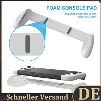 JYS-NS217 Handgriff für Switch OLED-Spielekonsole mit Kartenaufbewahrung (weiß) 