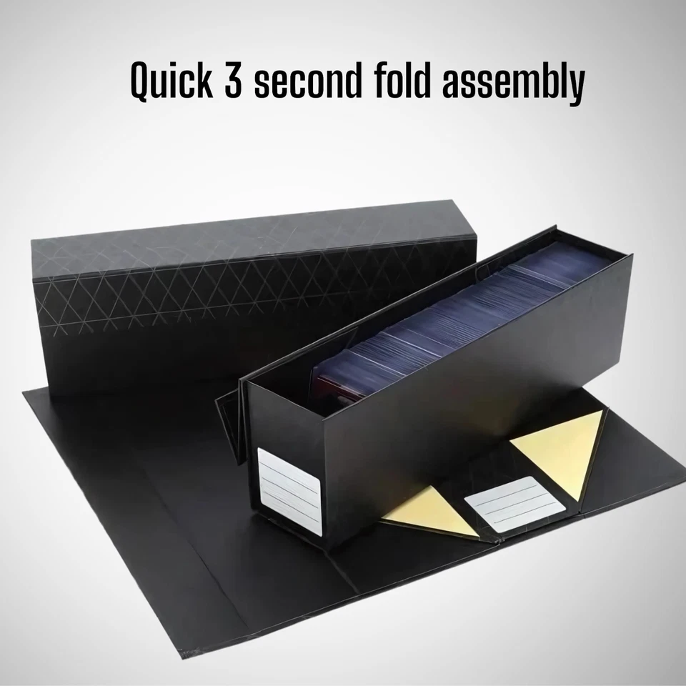 Trading Card Storage Boxes - Fits Magnetic Closure & Top loaders, Pack of 3 - Image 2 of 4