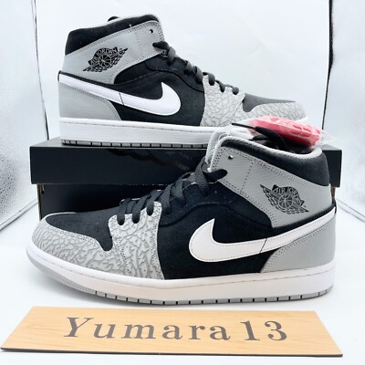 Nike Air Jordan 1 Mid Elephant Toe Black DM1200-016 Men's Size | eBay